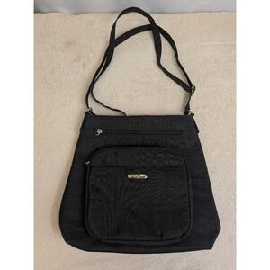 Multi Sac Black Nylon Crossbody Shoulder Bag Purse Organizer Travel Everyday